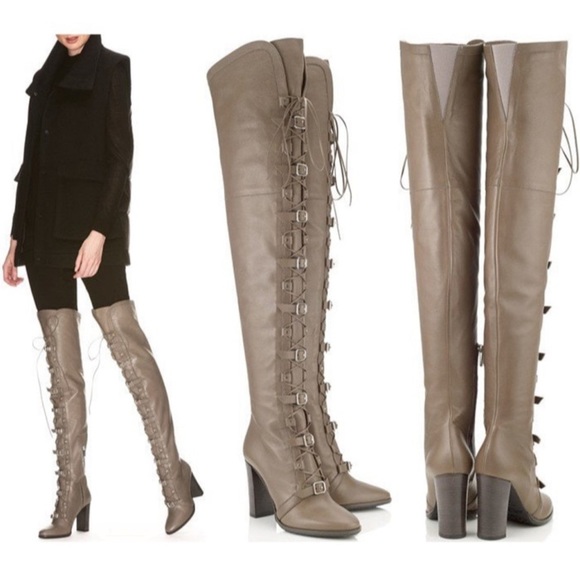 Jimmy Choo Maloy 95 boots size 37 gray - Picture 6 of 7